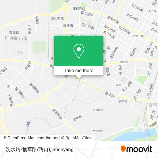 沈水路/揽军路(路口) map