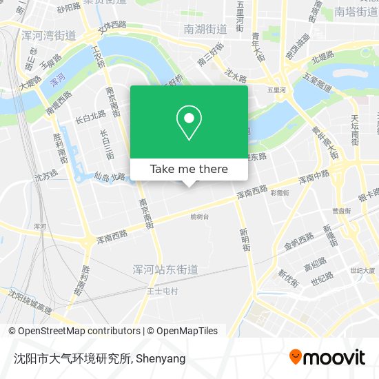 沈阳市大气环境研究所 map
