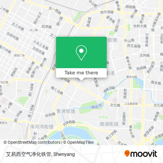 艾易西空气净化铁管 map