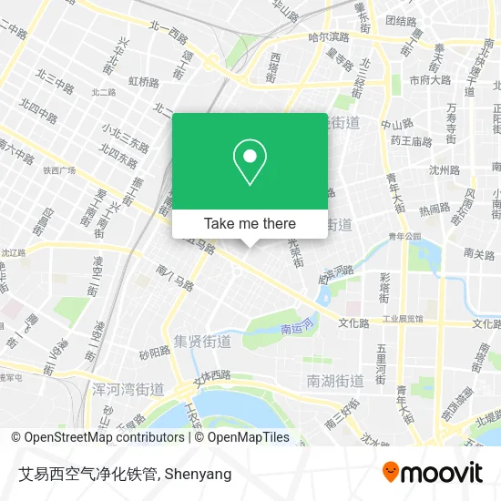 艾易西空气净化铁管 map