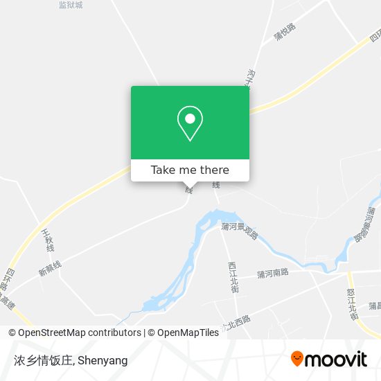 浓乡情饭庄 map