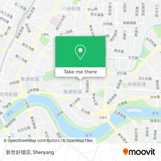 新世好烟店 map