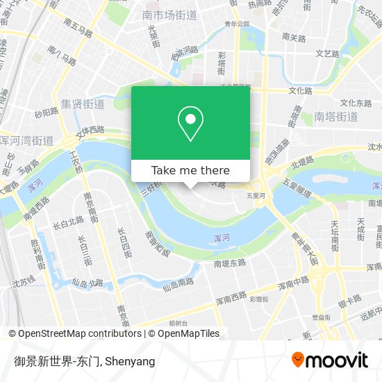 御景新世界-东门 map