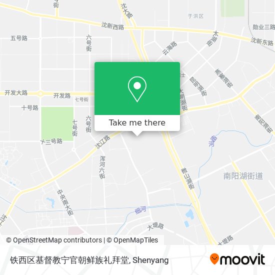 铁西区基督教宁官朝鲜族礼拜堂 map