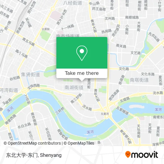 东北大学-东门 map