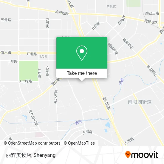 丽辉美妆店 map
