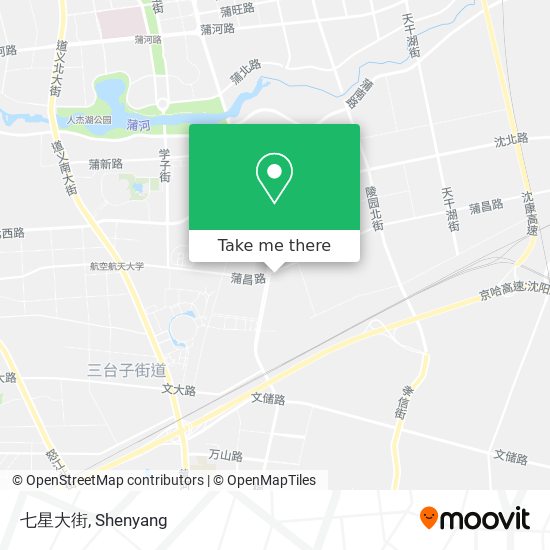 七星大街 map