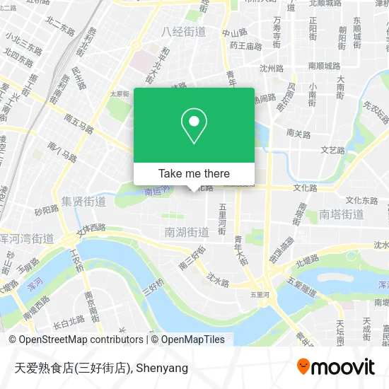 天爱熟食店(三好街店) map