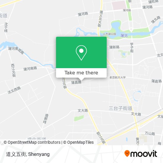道义五街 map