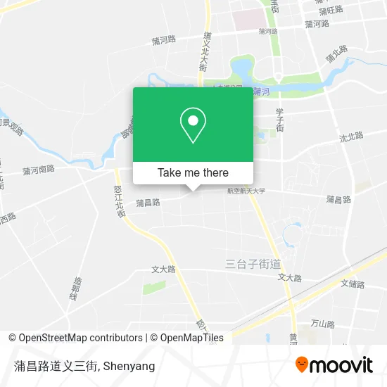 蒲昌路道义三街 map