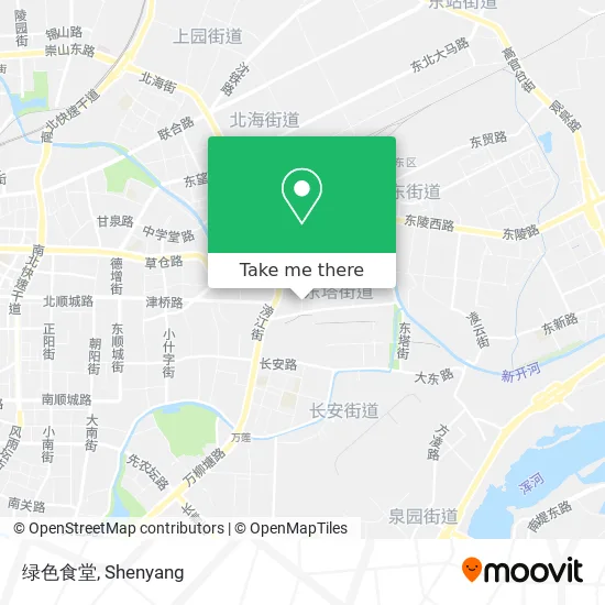 绿色食堂 map