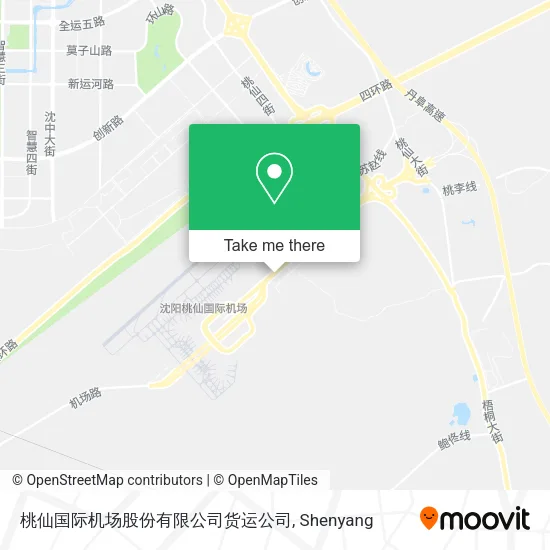 桃仙国际机场股份有限公司货运公司 map