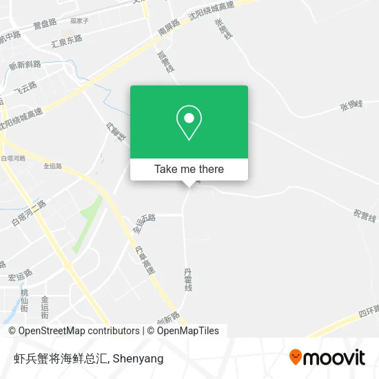 虾兵蟹将海鲜总汇 map
