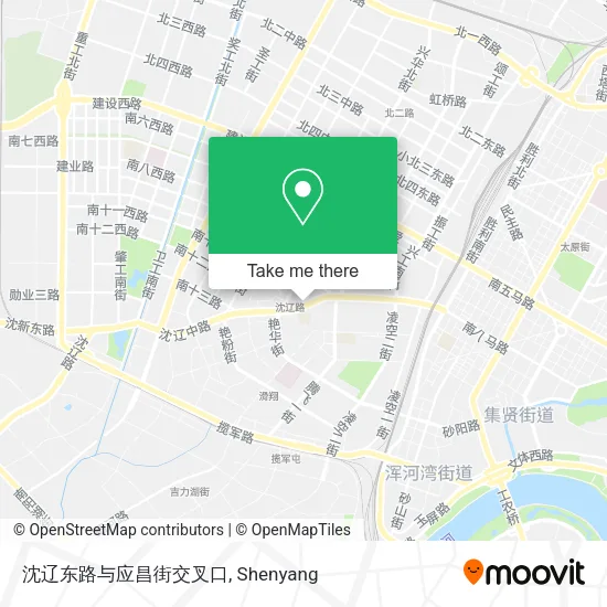 沈辽东路与应昌街交叉口 map