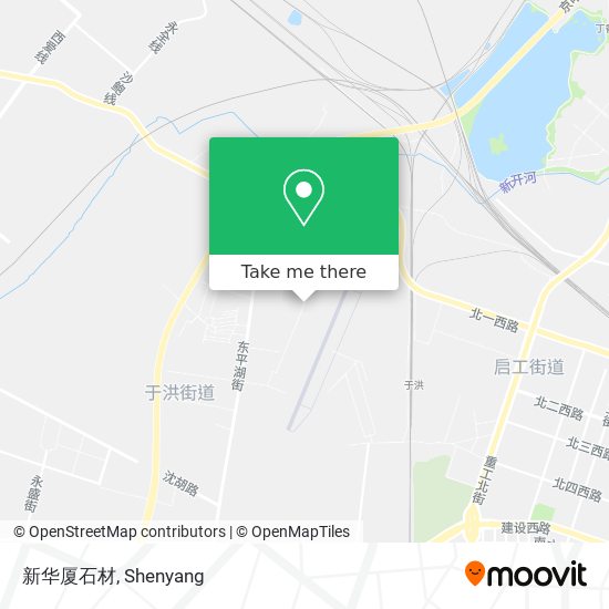 新华厦石材 map