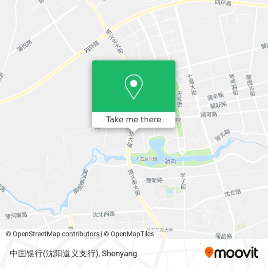 中国银行(沈阳道义支行) map