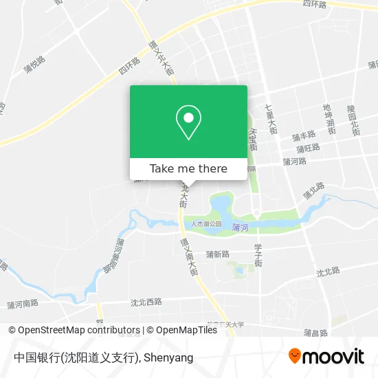 中国银行(沈阳道义支行) map