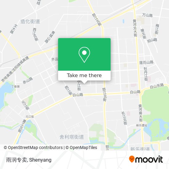 雨润专卖 map