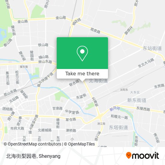 北海街梨园巷 map