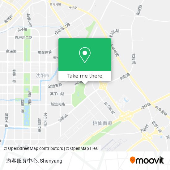 游客服务中心 map