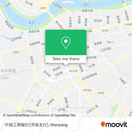 中国工商银行(浑南支行) map