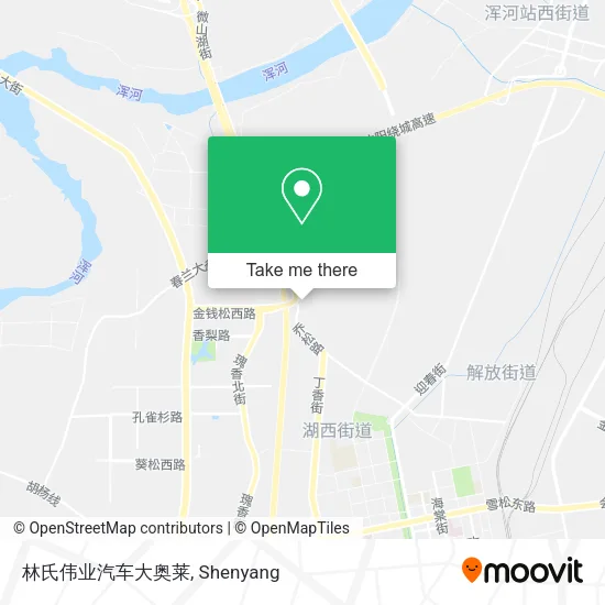 林氏伟业汽车大奥莱 map