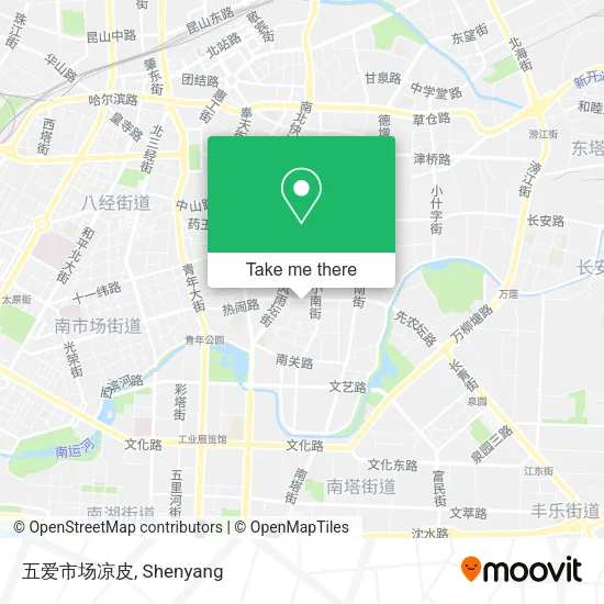 五爱市场凉皮 map