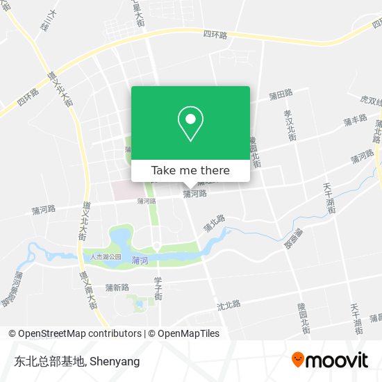 东北总部基地 map