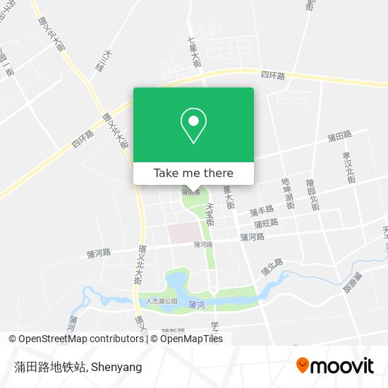 蒲田路地铁站 map