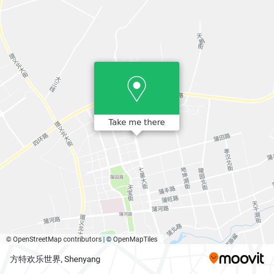 方特欢乐世界 map