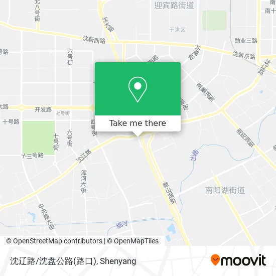 沈辽路/沈盘公路(路口) map