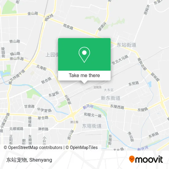 东站宠物 map