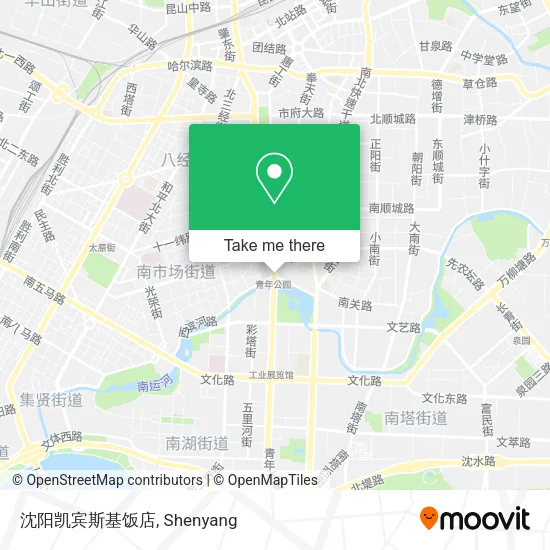 沈阳凯宾斯基饭店 map