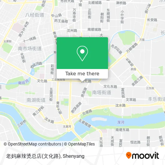 老妈麻辣烫总店(文化路) map