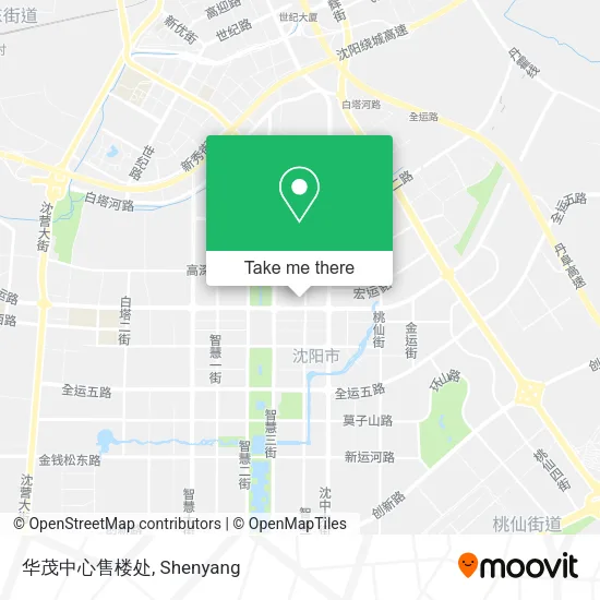 华茂中心售楼处 map