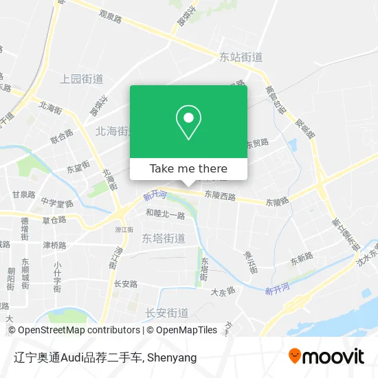 辽宁奥通Audi品荐二手车 map