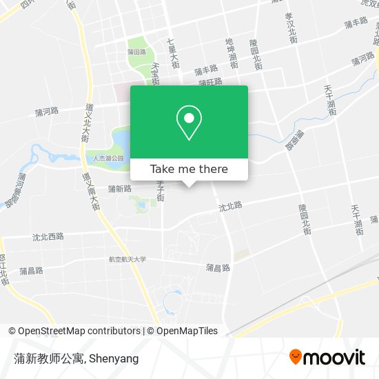 蒲新教师公寓 map