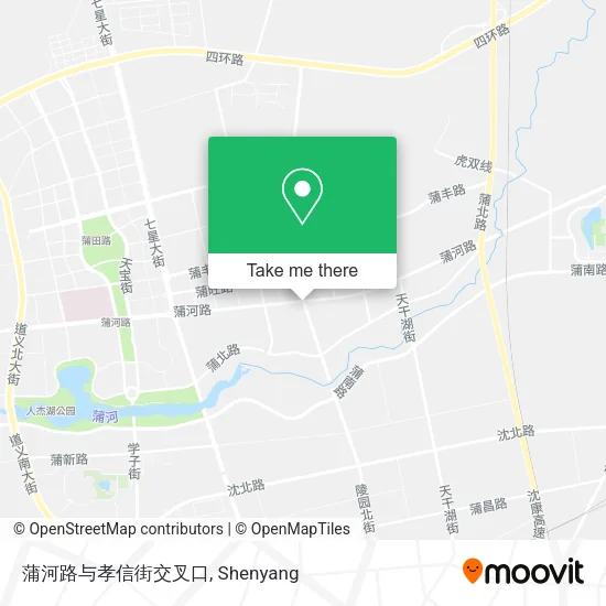 蒲河路与孝信街交叉口 map
