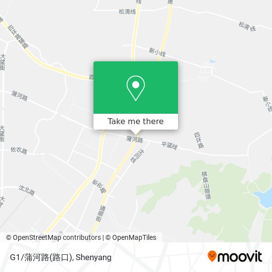 G1/蒲河路(路口) map