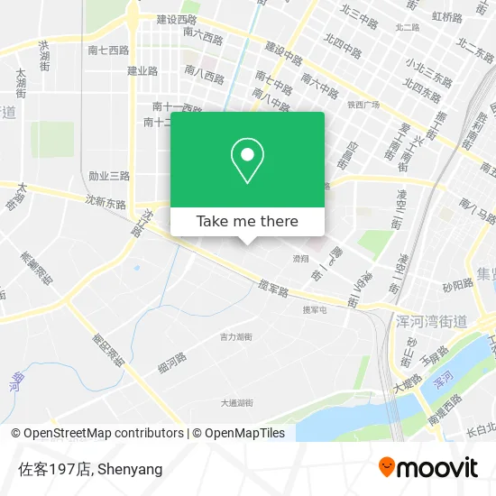 佐客197店 map