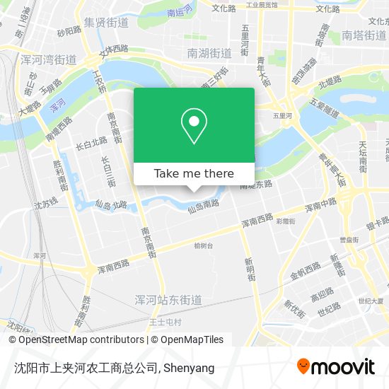 沈阳市上夹河农工商总公司 map