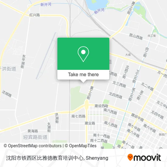 沈阳市铁西区比雅德教育培训中心 map