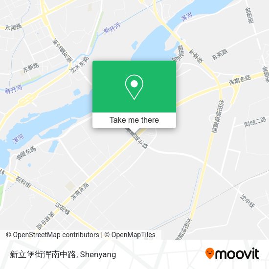 新立堡街浑南中路 map