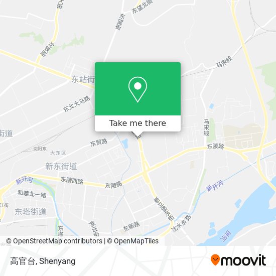 高官台 map