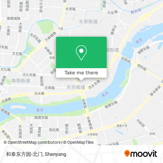 和泰东方园-北门 map