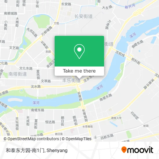 和泰东方园-南1门 map