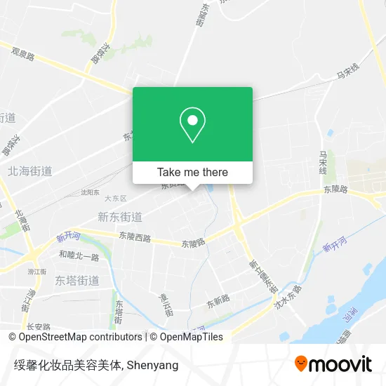 绥馨化妆品美容美体 map