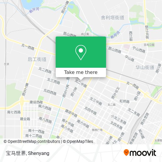 宝马世界 map