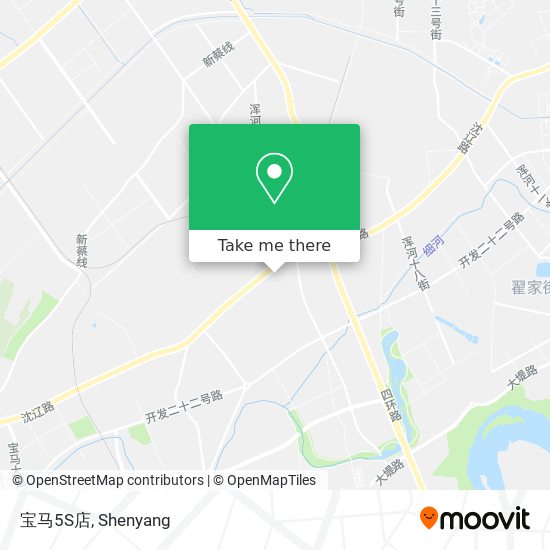 宝马5S店 map