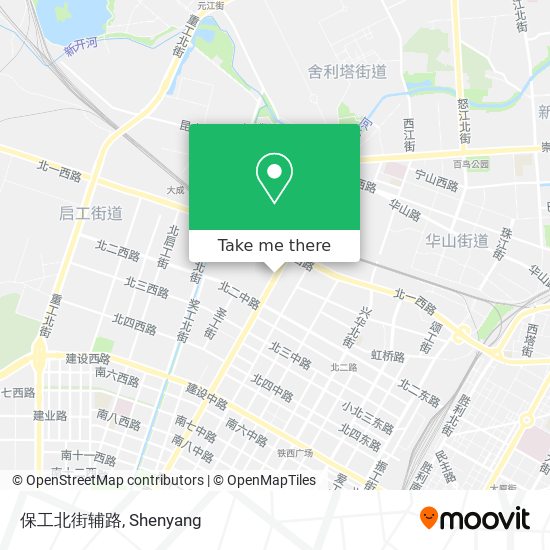 保工北街辅路 map